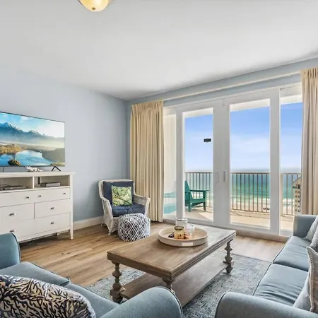 Spacious Beach Condo With Gulf Views! Sleeps 8! By Dolce Vita Getaways Pcb Panama City Beach Exterior photo